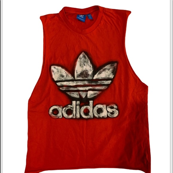 Adidas sleeveless T-shirt - Picture 1 of 6